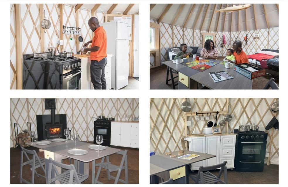 Yourtes Forillon Luxury tent Gaspe